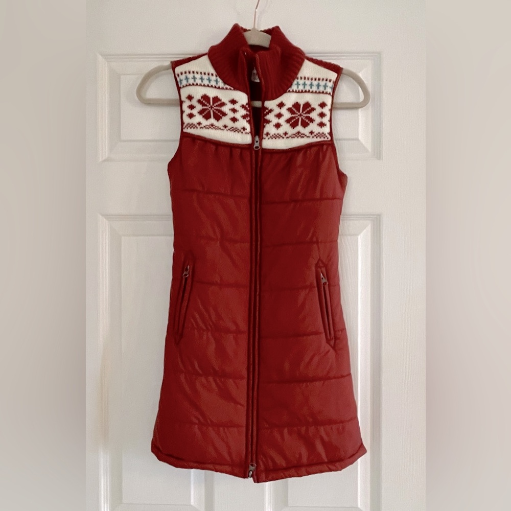 Mossimo Supply Co vintage puffer jacket xs vest